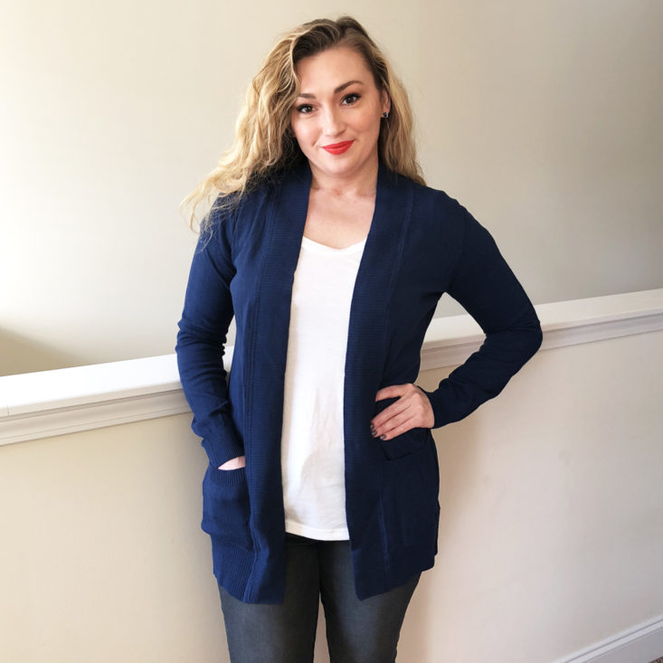 Wantable Style Edit January 2018 - Cardigan Front