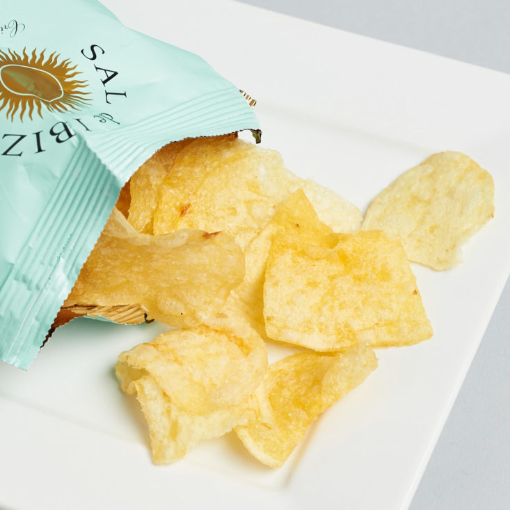 Detail of Sal de Ibiza chips