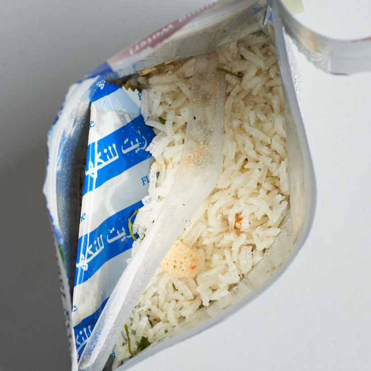Handi Rice Green Curry Packet detail