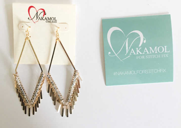 Waldo Diamond Fringe Earrings by Nakamoi for Stitch Fix