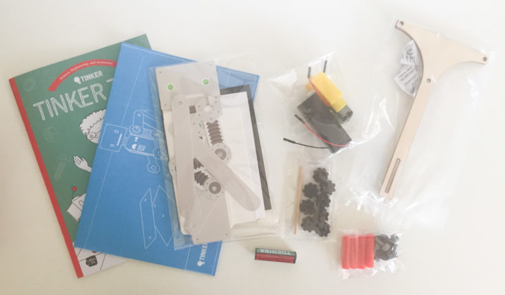 tinker crate walking robot december 2017 review