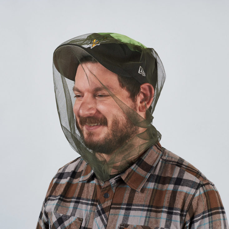 Stansport Mosquito Head Net modeled