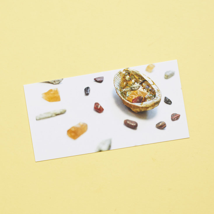 crystals card
