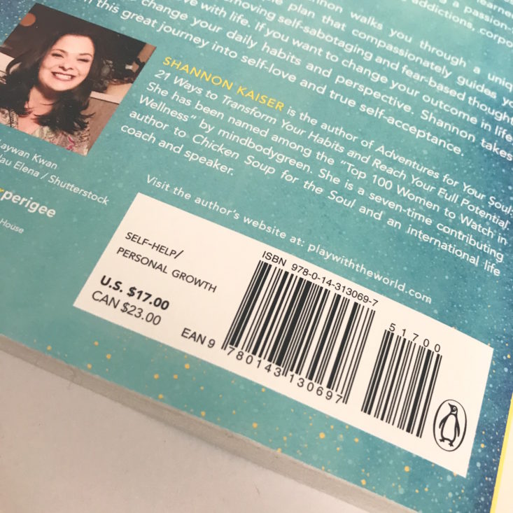 The Self-Love Experiment book back cover