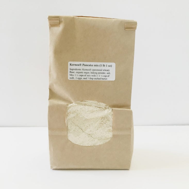 wheat pancake mix from Gounded Goods