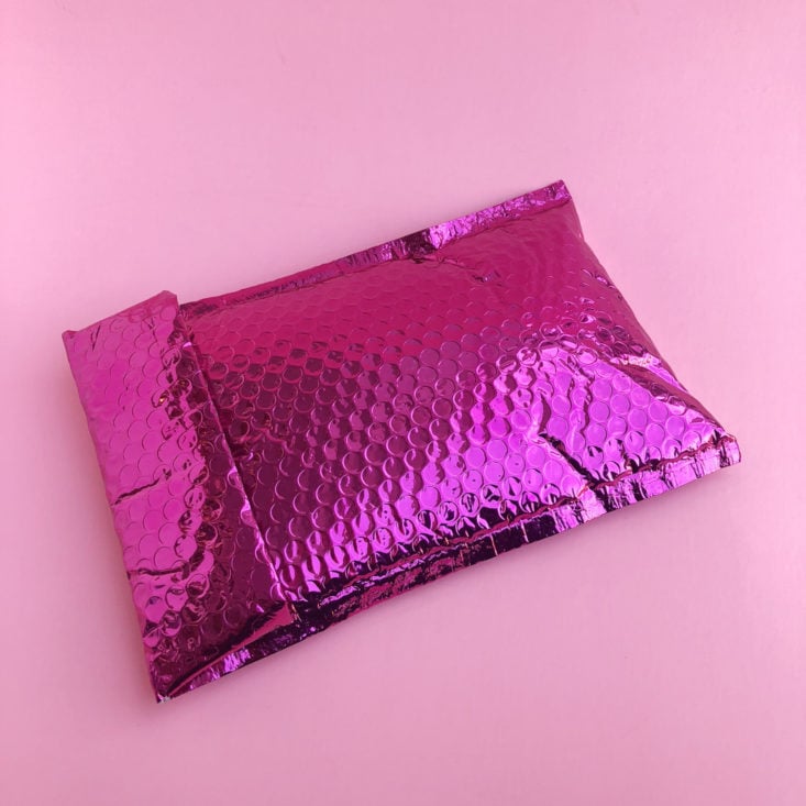 Ipsy February 2018 pink bubble mailer sealed