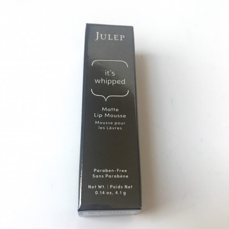 Julep It’s Whipped Matte Lip Mousse in At Midnight, .14 oz (full sized)