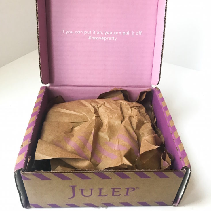 Julep Express Yourself Mystery Box February 2018 open box