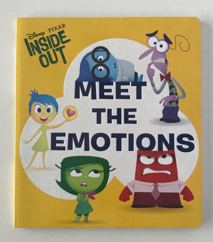 Inside Out: Meet the Emotions by Disney Pixar book cover