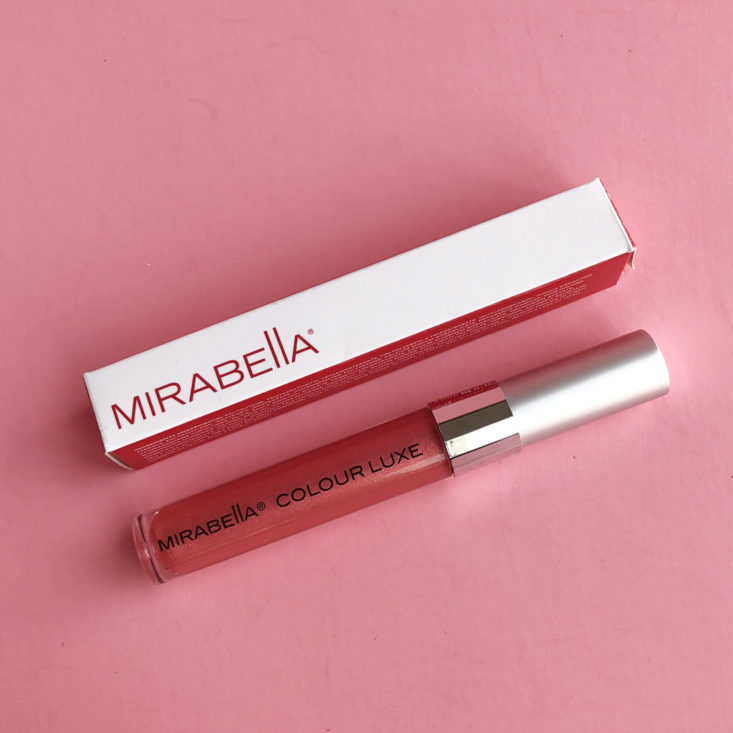 Mirabella Colour Luxe Lip Gloss in Beam, 4g