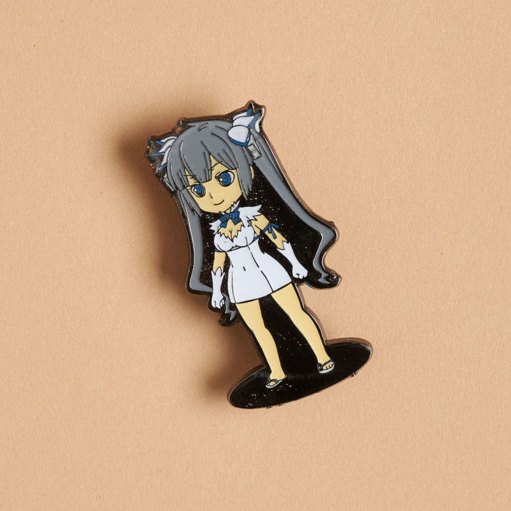 enamel pin character in loot anime