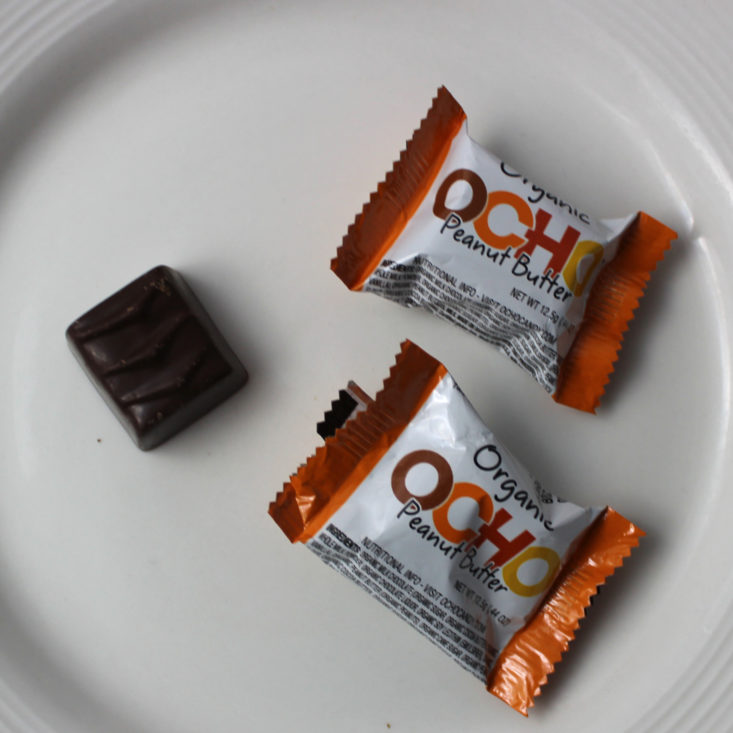Organic Ocho Peanut Butter Chocolate Mini (0.44 oz x 2) 