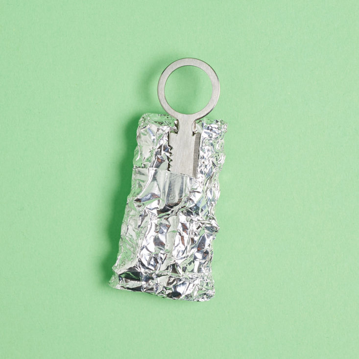 foil and hanger