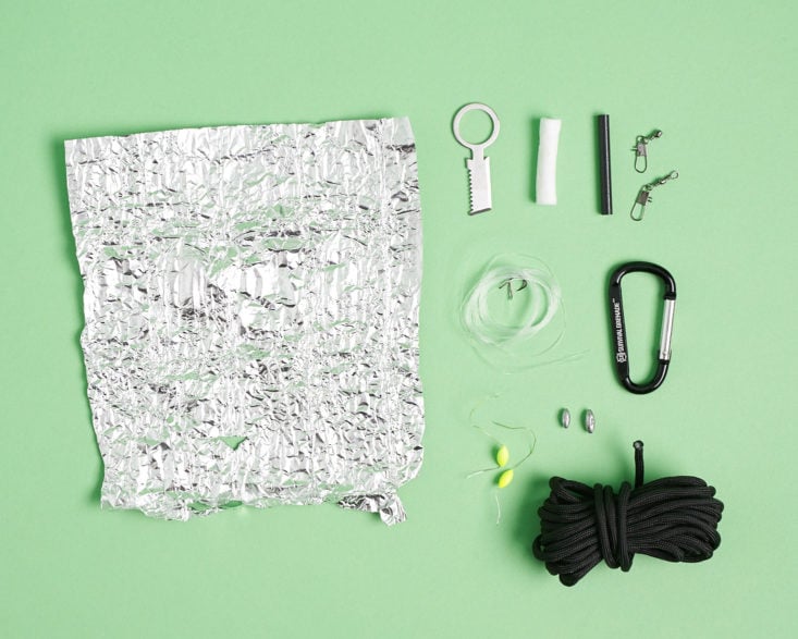 items in the emergency kit
