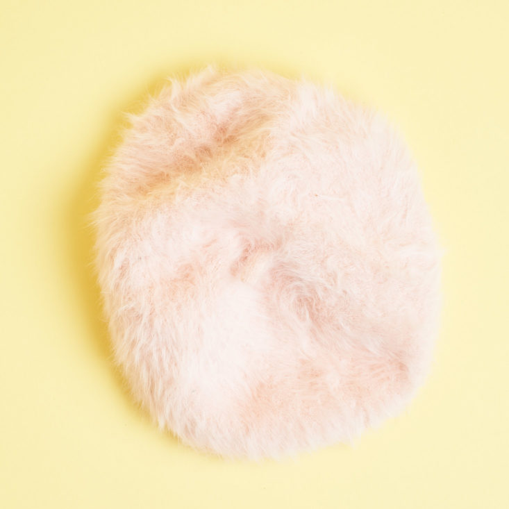 fuzzy calvin klein beret