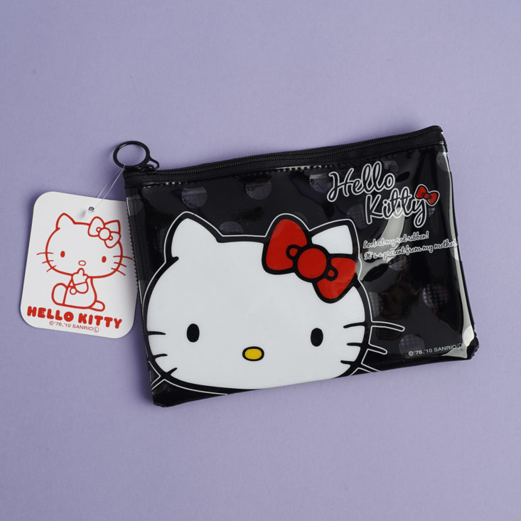 Hello Kitty plastic mesh pouch