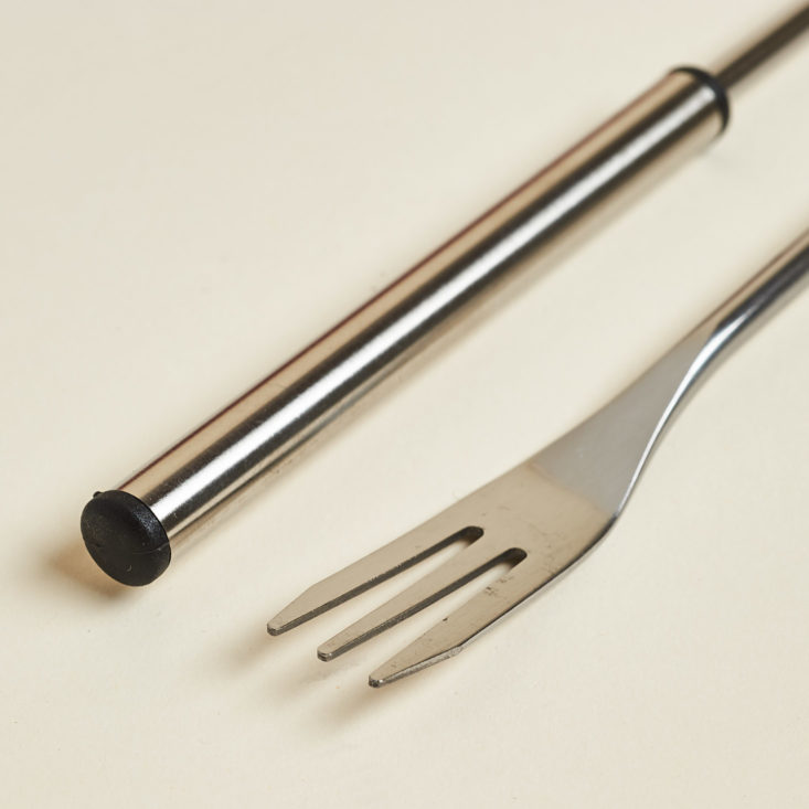 tip of a fondue fork