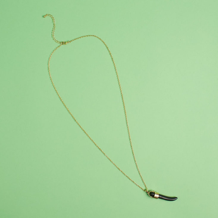 long boho pendant necklace