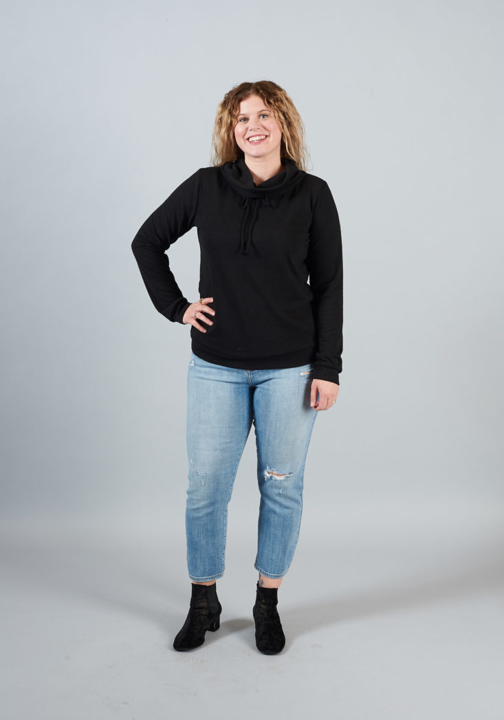 StitchFix Clothing Box February 2018 Athletic Sweater