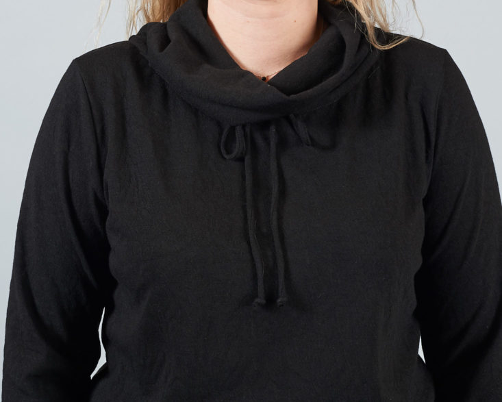 StitchFix Clothing Box February 2018 Athletic Sweater Neck