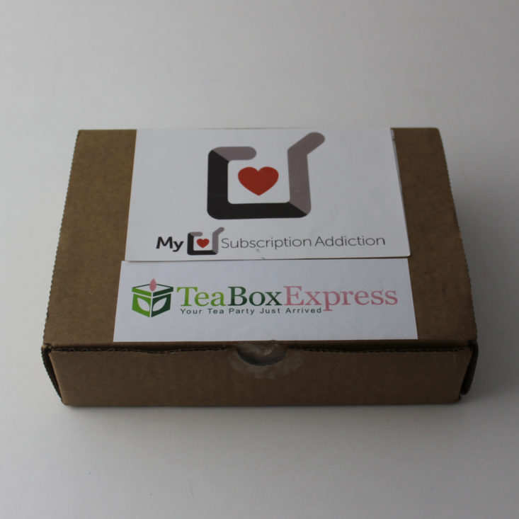 Tea Box Express February 2018 Box closed