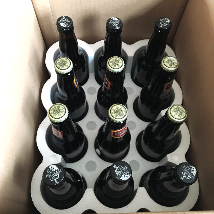 The Microbrewed Beer of the Month Club January 2018 - Box Inside