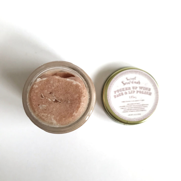 Uncorked Box February 2018 - Lip Scrub Open