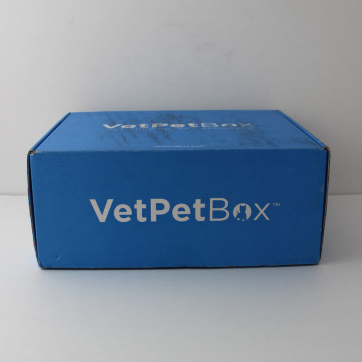 Vet Pet Box Cat January 2018 Box closed