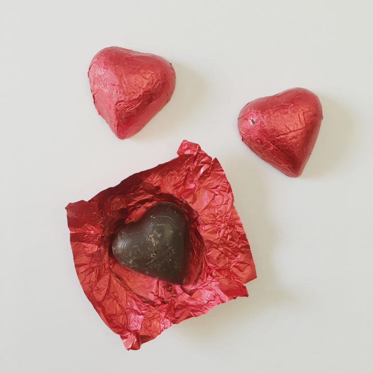 chocolate hearts in Yogi Surprise