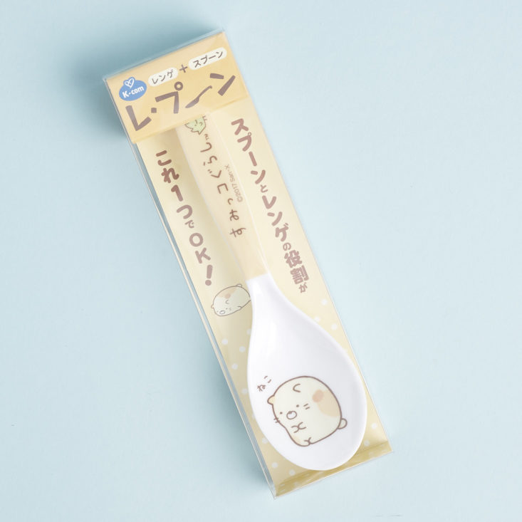 Sumikko Gurashi Melamine Spoon in package
