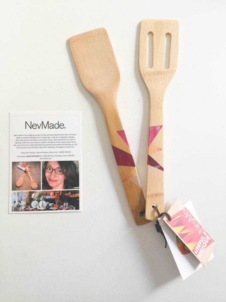 Hand-Painted Utensil Set by NevMade