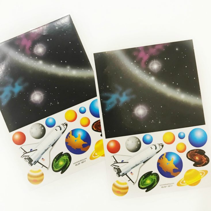 Solar System Stickers Scenes