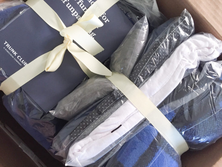 trunk club january 2018 box inside