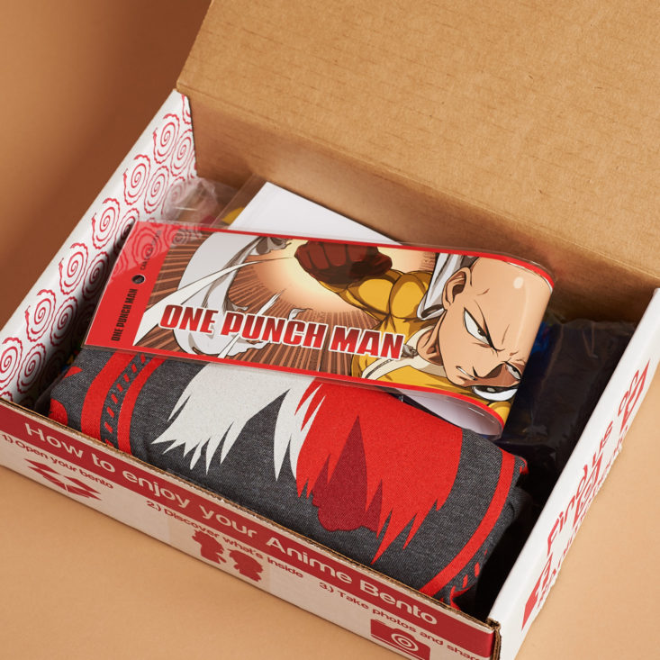 anime bento march 2018 unboxing