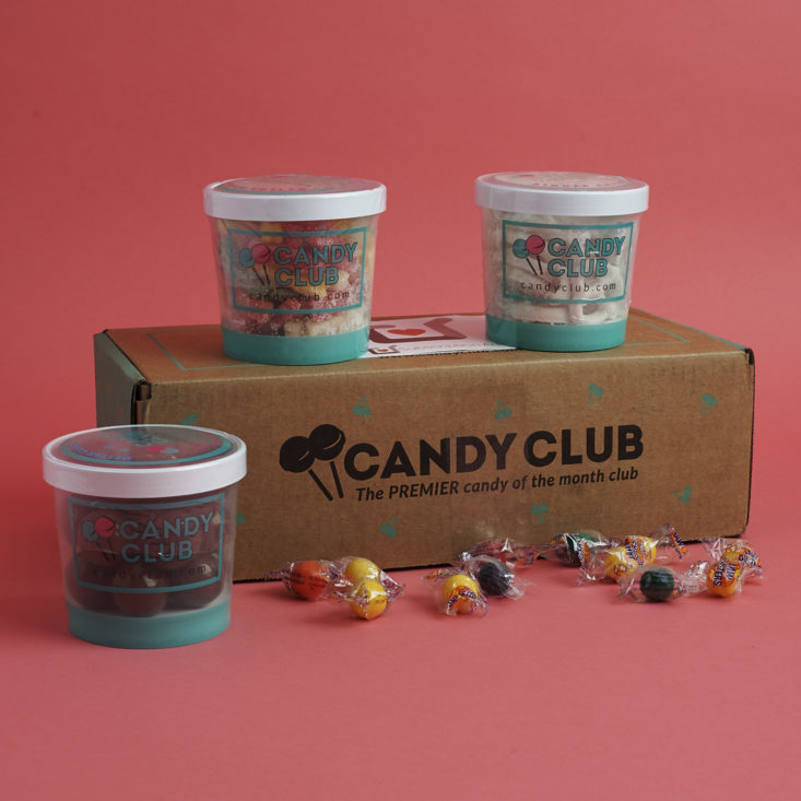 contents of march 2018 Candy Club