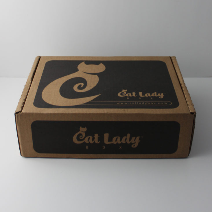 Cat Lady Box March 2018 Box closed