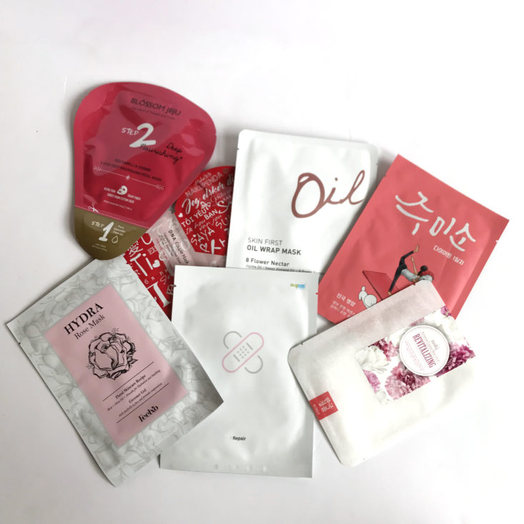 Facetory Seven Lux February 2018 - Box Contents