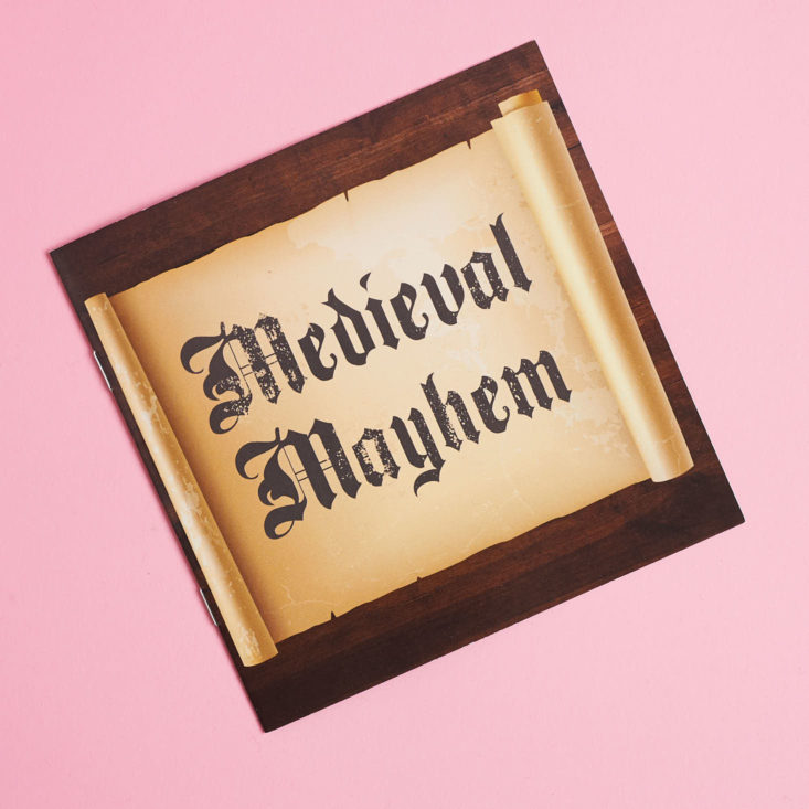 medieval mayhem info booklet