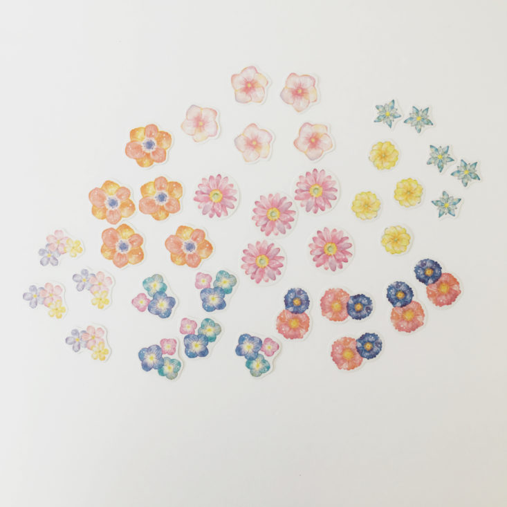 Sticky Kit March 2018 Floral Stickers