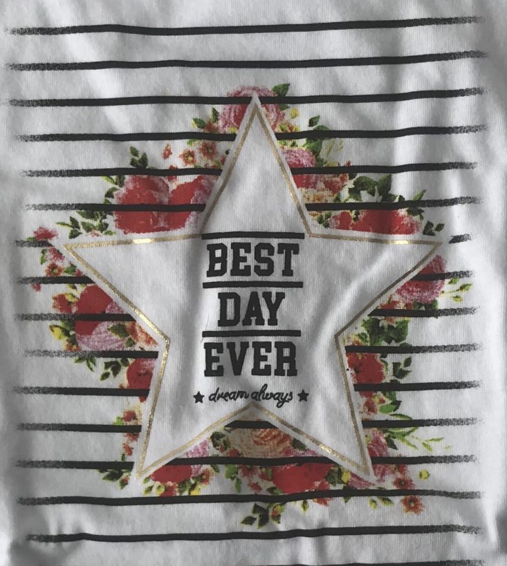 Best Day Ever Tee in White
