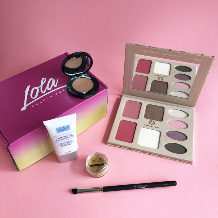 Lola Beauty Box February 2018 reviews