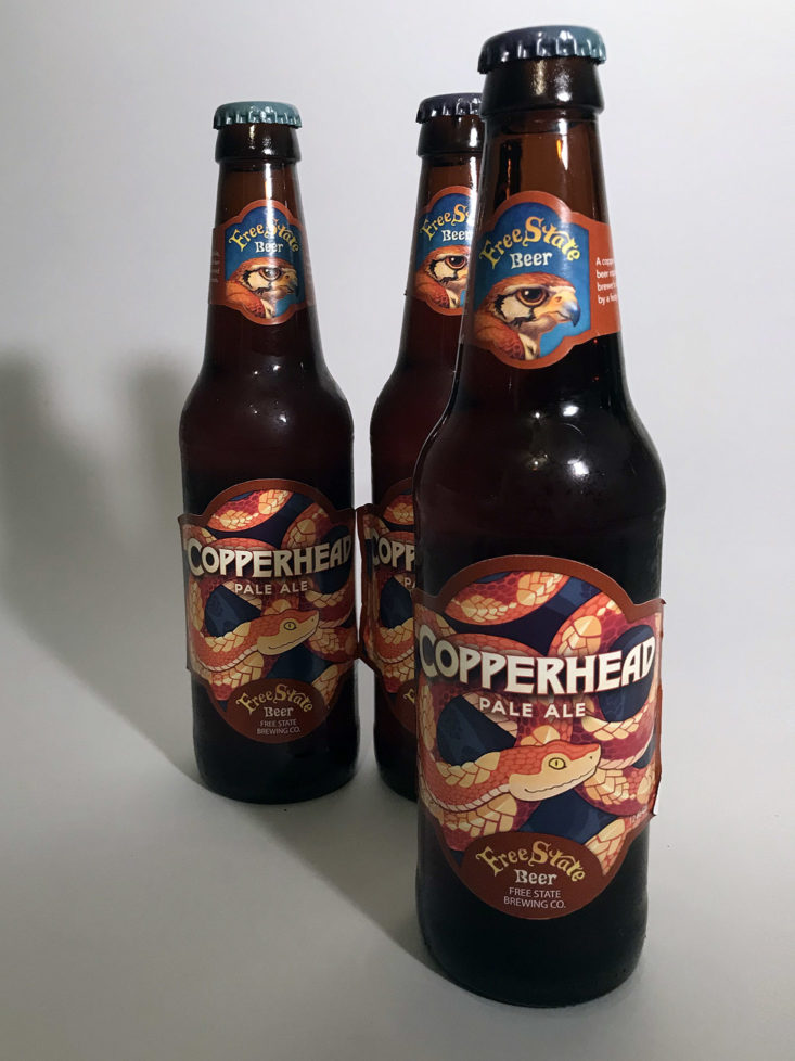 Copperhead Pale Ale from Free State Brewing Co.