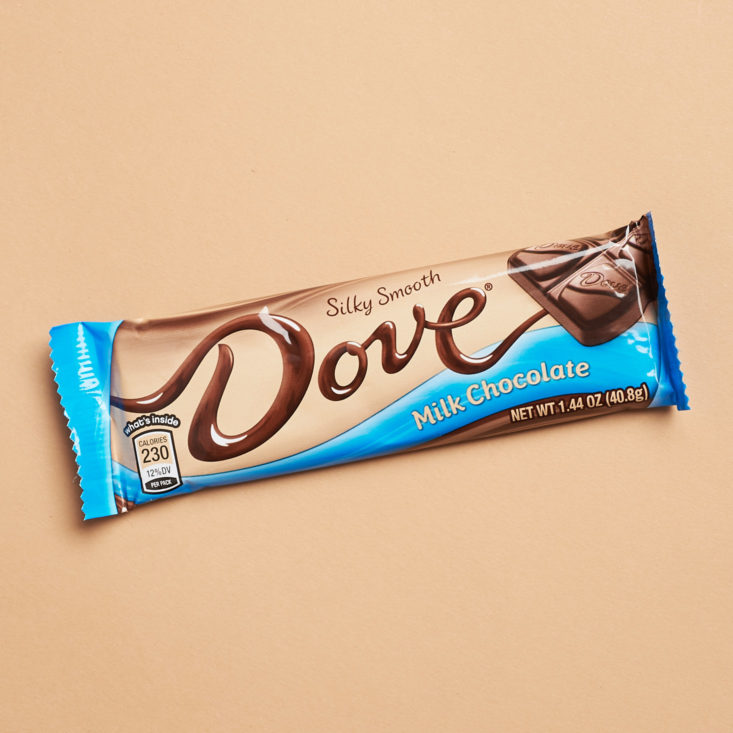dove chocolate bar