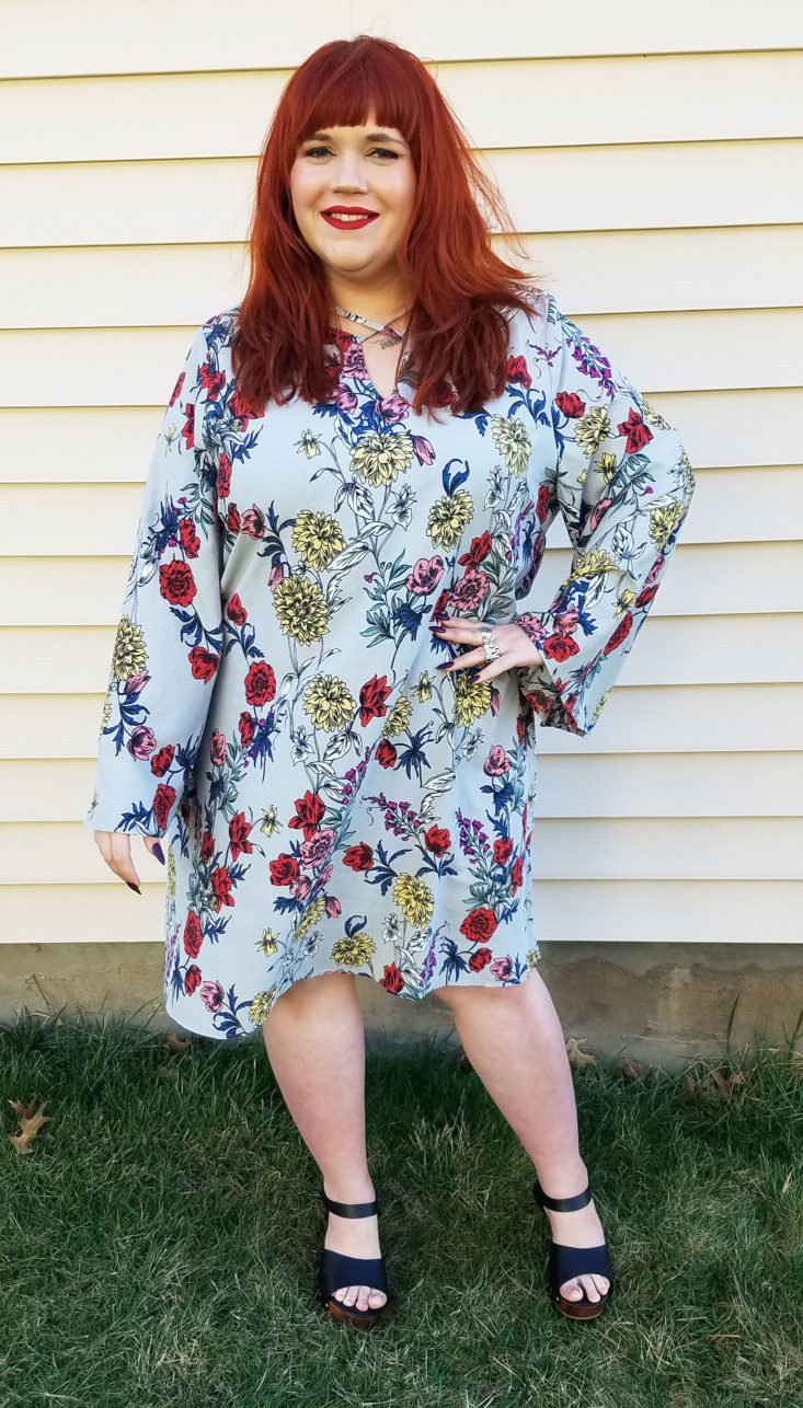Nordstrom Trunk Box February 2018 0021 - floral dress
