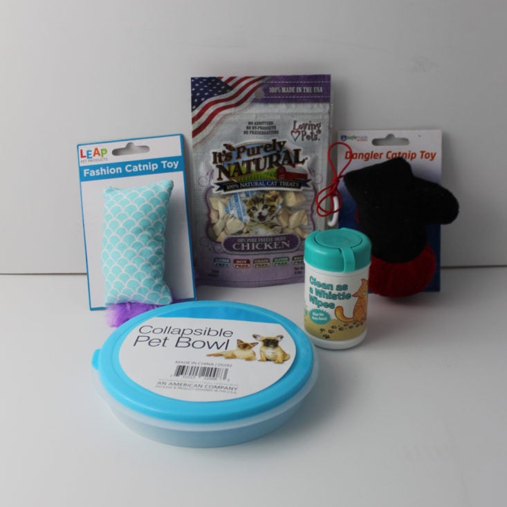 Pet Gift Box Cat March 2018 Review