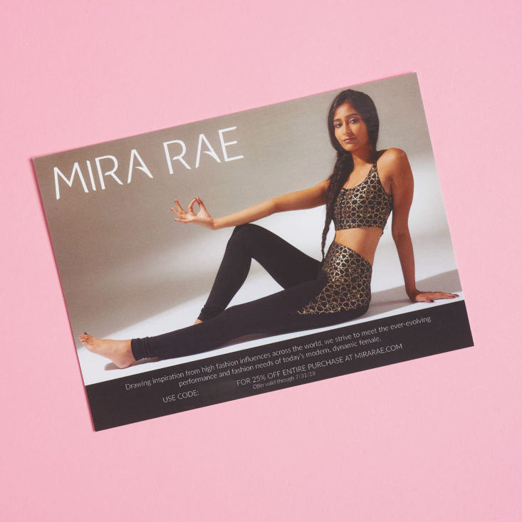 mira rae card