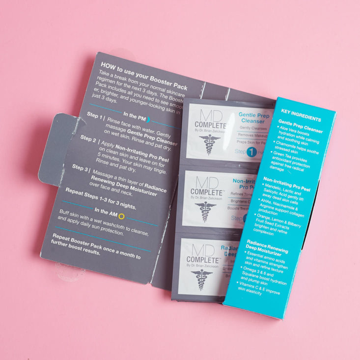 open MD skincare kit