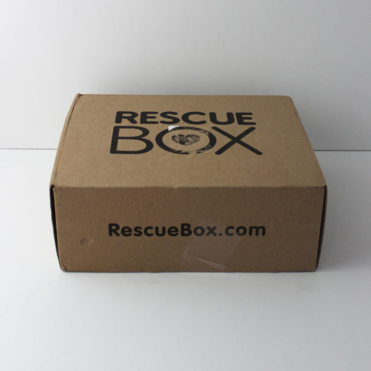 Rescue Box March 2018 Box closed