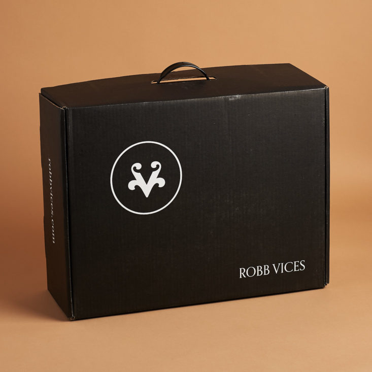 robb vices march 2018 luxury subscription box review and unboxing