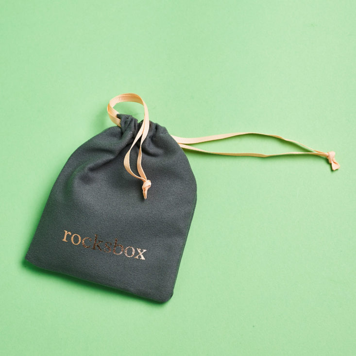 rocksbox gray bag